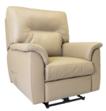 Poltrona Reclinável Marvella Elétrica Couro Legítimo - Imagem 3