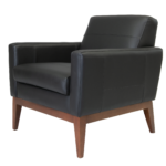 Poltrona Orielle Couro Legítimo - Imagem 4