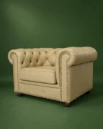 Poltrona Chesterfield Zafrelli Couro Legítimo - Imagem 10
