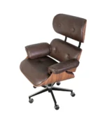 Poltrona Charles Eames Office Couro Legítimo - Imagem 6