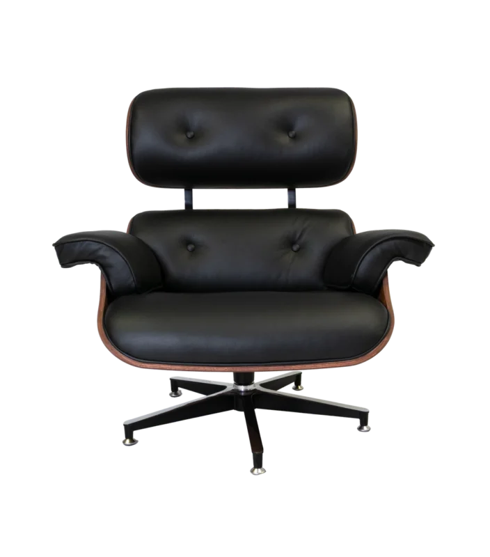 Charles Eames Lounge · Couro legítimo
