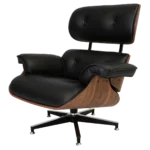 Poltrona Charles Eames Lounge Couro Legítimo - Imagem 2