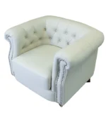 Poltrona Liorena Chesterfield Couro Legítimo - Imagem 7