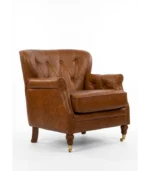 Poltrona Ravena Plus Chesterfield Couro Legítimo - Imagem 3